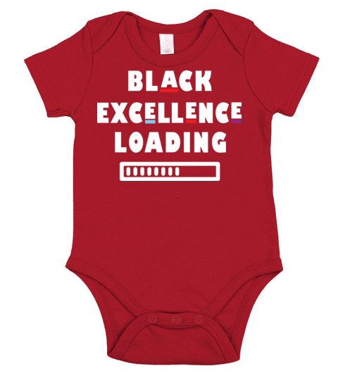Black Excellence Loading Short Sleeve Baby One-Piece