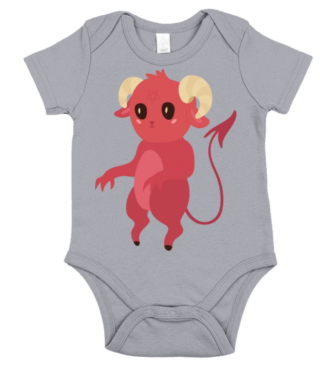Demon Devil Halloween 2022 Short Sleeve Baby One-Piece