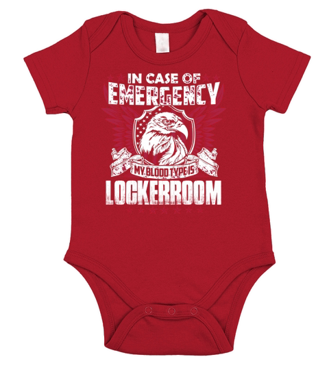Its Great To Be LOCKERROOM Tshirt Short Sleeve Baby One-Piece