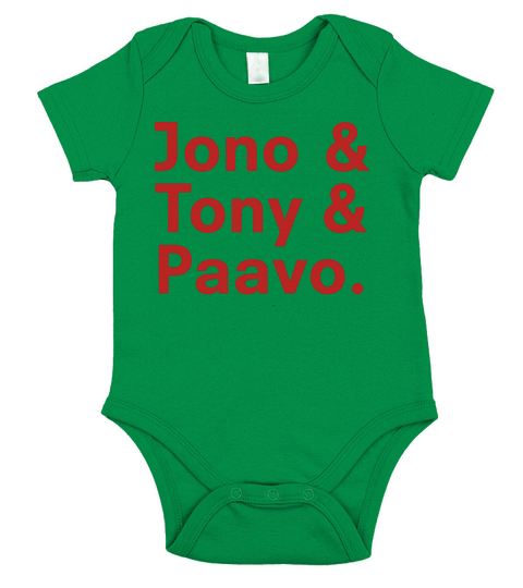J.o.n.o And T.o.n.y And P.a.a.v.o T shirt Short Sleeve Baby One-Piece