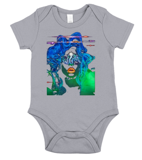 Lady Gaga Enigma Short Sleeve Baby One-Piece
