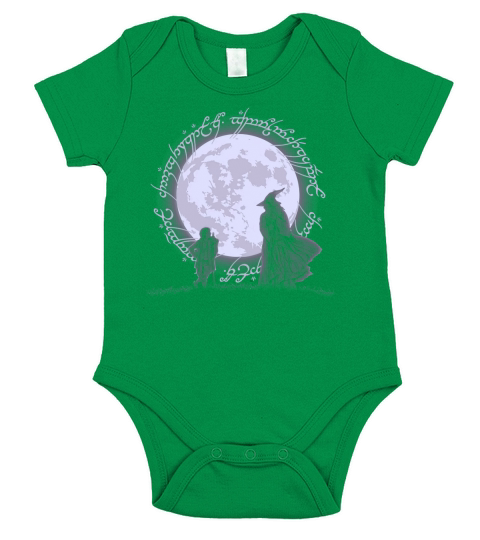 Lord Of The Ring Short Sleeve Baby One-Piece