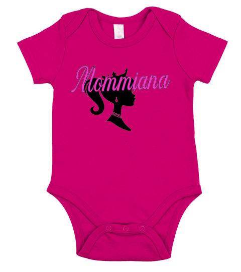 Mommiana tshirt Short Sleeve Baby One-Piece