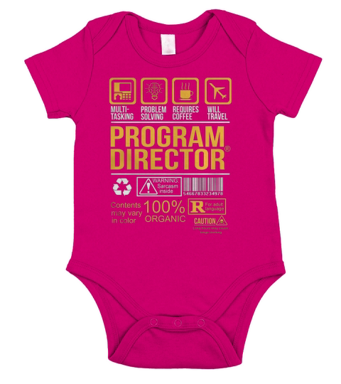 PROGRAM DIRECTOR Short Sleeve Baby One-Piece