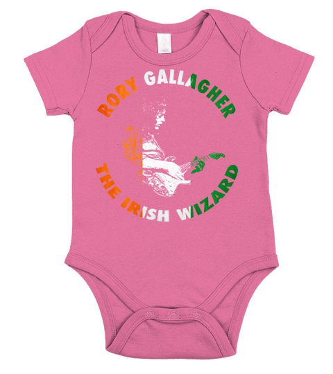 Rory Gallagher The Irish Wizard Short Sleeve Baby One-Piece