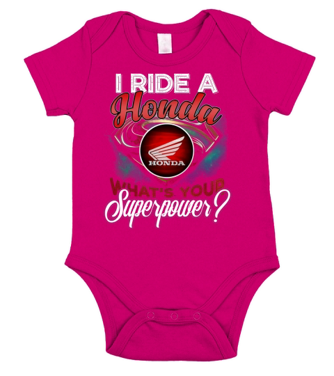 SUPERPOWER HONDA MOTOR Short Sleeve Baby One-Piece