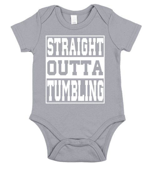 Tumbling Saying funny Short Sleeve Baby One-Piece
