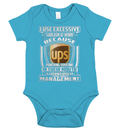 ups Short Sleeve Baby One-Piece