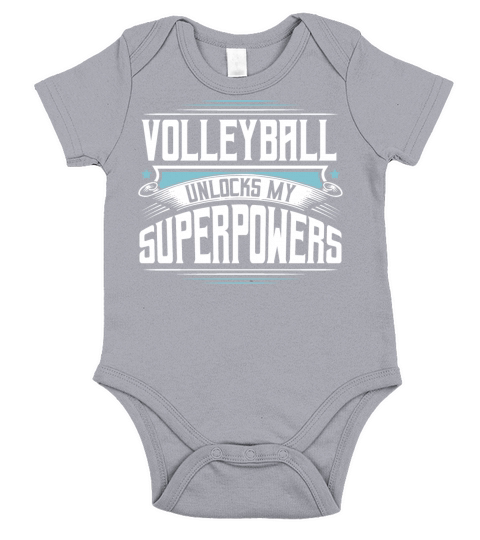Volleyball Unlocks Teams Coaches Champion Club Short Sleeve Baby One-Piece