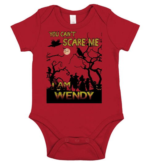 WENDY Halloween Tshirt Short Sleeve Baby One-Piece
