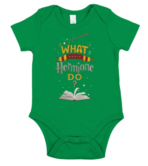 What Would Hermione Do? Short Sleeve Baby One-Piece