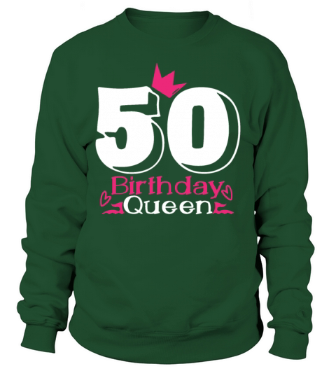 50th Birthday 50 Fifty Fiftieth Age Anniversary Sweatshirt Unisex