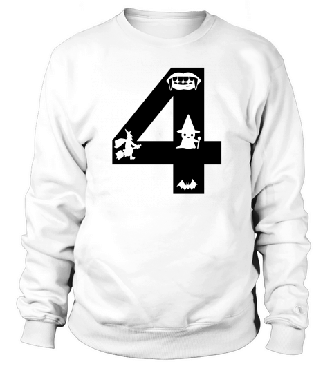 Halloween Alphabets Numbers Clipart 4 Sweatshirt Unisex