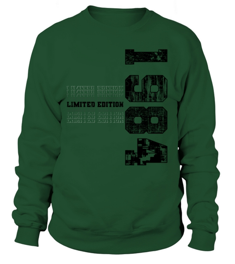 Limited Edition 1984 Vintage 1984 Birthday Gift Sweatshirt Unisex