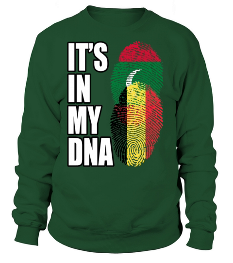 Maldivian And Belgian Mix Heritage DNA Flag Sweatshirt Unisex