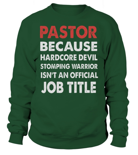 pastor job title shirt christian gift religious t shirt Sweatshirt Unisex