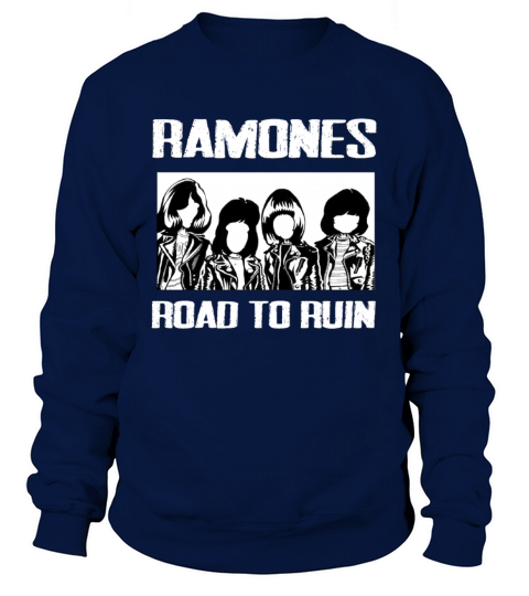 Ramones Road To Ruin Sweatshirt Unisex