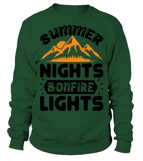 Summer nights bonfire lights Sweatshirt Unisex