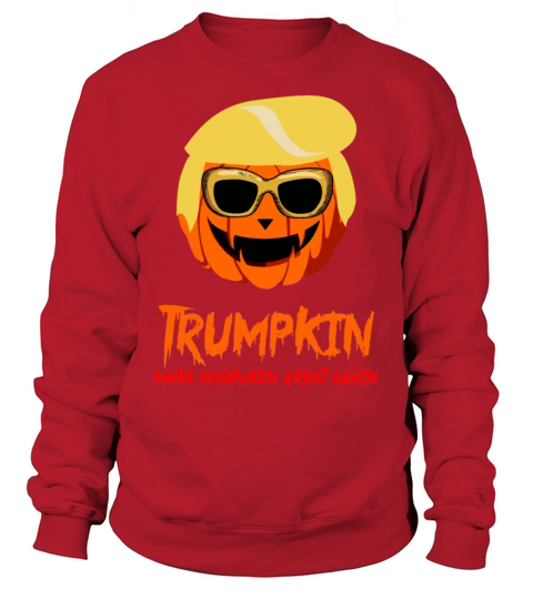 Trumpkin Make Halloween Great again Sweatshirt Unisex