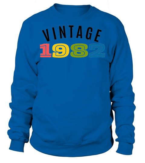 VINTAGE 1982 40th Birthday Sweatshirt Unisex