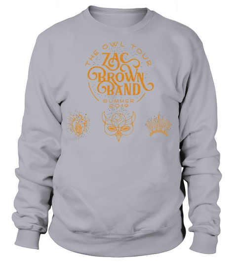 Zac Brown Band Summer 2019 The Owl Tour Sweatshirt Unisex