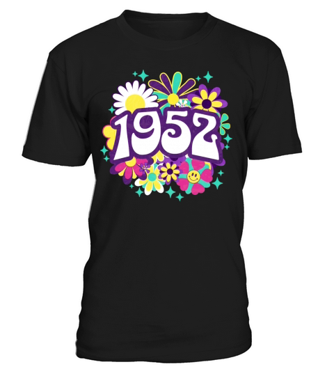 Groovy Vintage 1952 Woman Birthday 70th Birthday T-Shirt Unisex