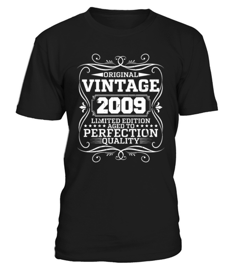 Vintage 2009 Original Limited Edition T-Shirt Unisex