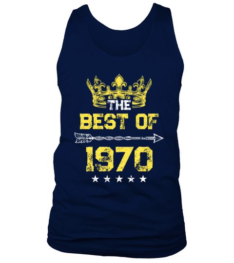 1970 best of birthday Tank Top Unisex