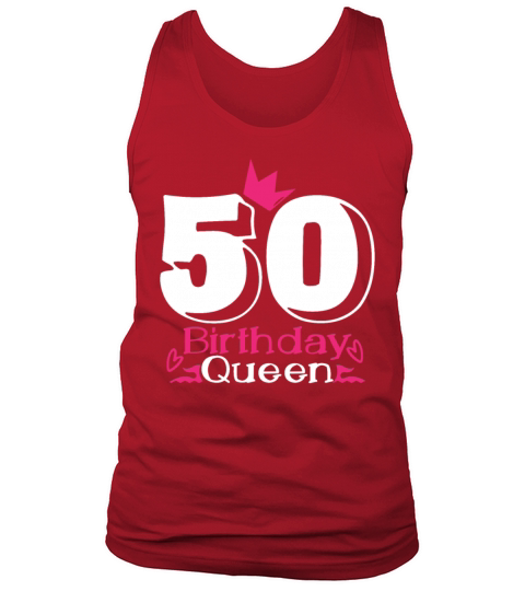 50th Birthday 50 Fifty Fiftieth Age Anniversary Tank Top Unisex