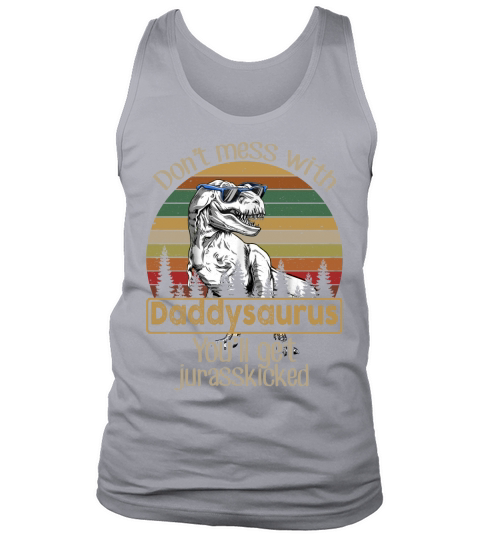 DADDYSAURUS Retro Vintage Tank Top Unisex