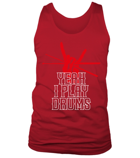 Drummer Vintage Drum Stick Rock Tank Top Unisex