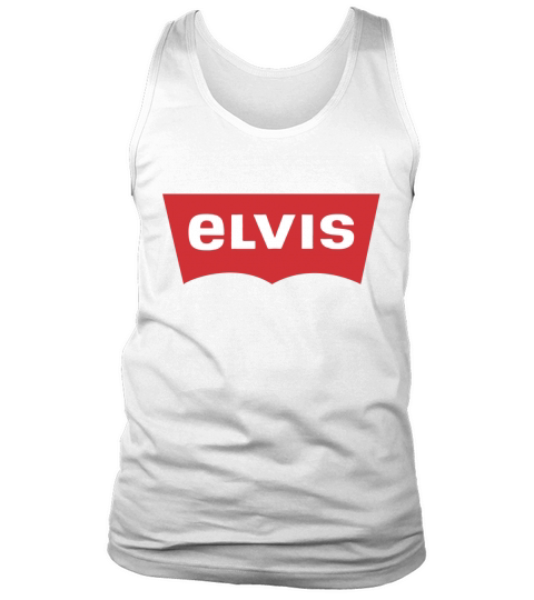 Elvis   Levis Style Logo Tank Top Unisex