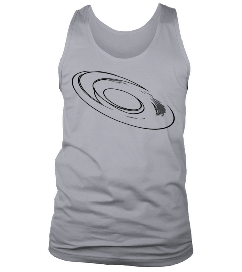 Geometric Three Dimensional Circle Disk Tank Top Unisex