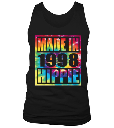 Hippie Birthday 1998 Tank Top Unisex