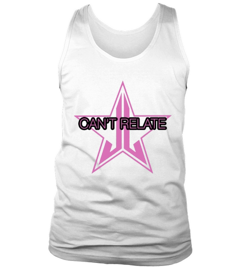 Jeffree Star Logo "Cant Relate" Tank Top Unisex