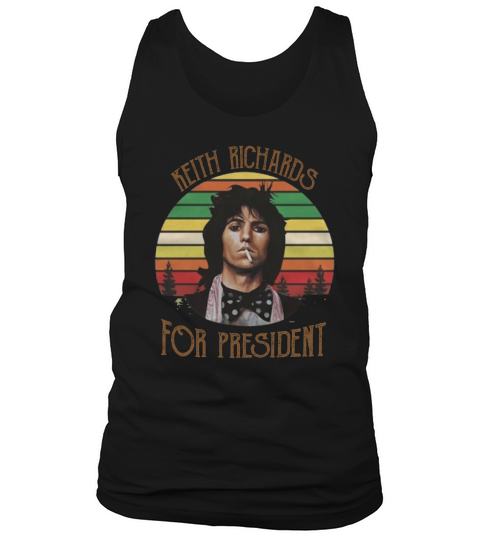 Keith Richards for President Tank Top Unisex