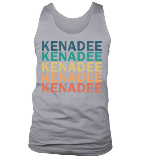 Kenadee Name T Shirt - Kenadee Vintage Retro Name Tank Top Unisex