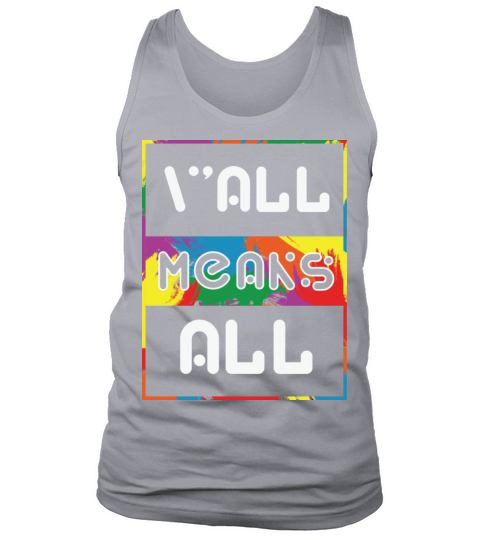 LBGT Flag Gay Pride Human Vintage Rainbow Tank Top Unisex