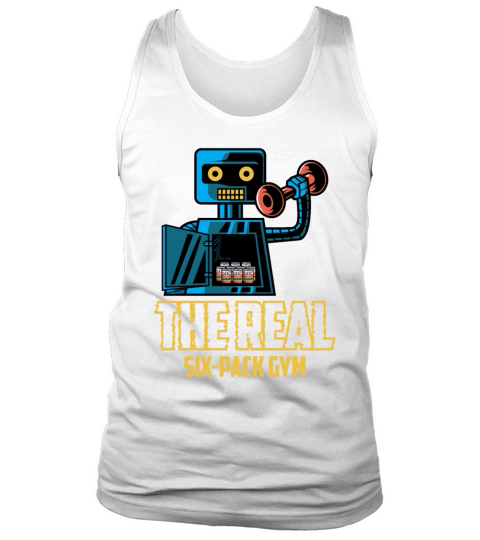 Real Six Pack Funny Person Gift Tank Top Unisex