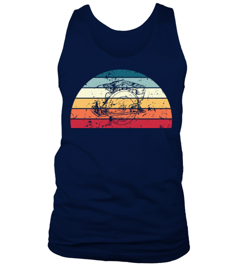 Retro Woodworking Sunset Vintage carpenter Sunrise Tank Top Unisex