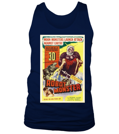 Robot Monster Vintage movie Poster Tank Top Unisex