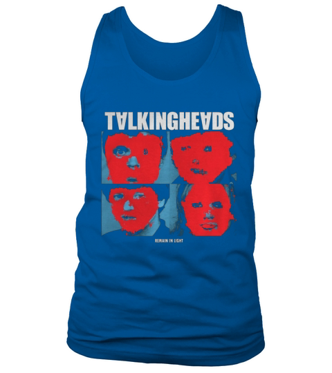 Talking Heads Band   Remain in Light Tshirt Tank Top Unisex