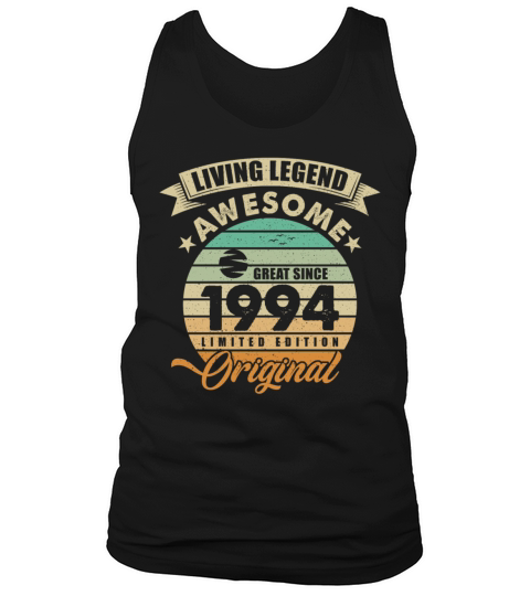 Vintaga 1994 Birthday Tank Top Unisex