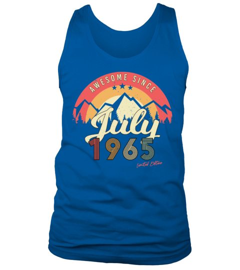 Vintage In July 1965 Tank Top Unisex