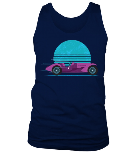 Vintage Racing Car Tank Top Unisex