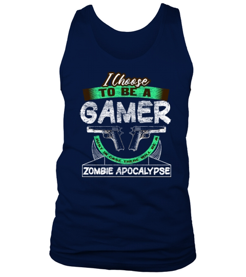 Zombie Apocalypse Games Horror Gift Idea Tank Top Unisex