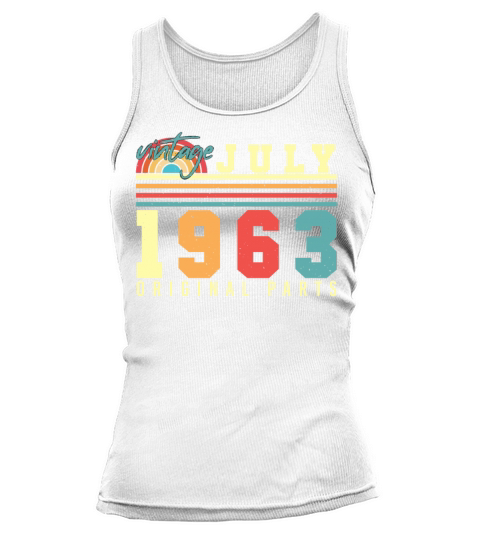 1963 July Vintage Tank top Woman