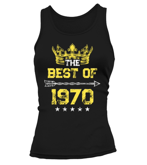 1970 best of birthday Tank top Woman