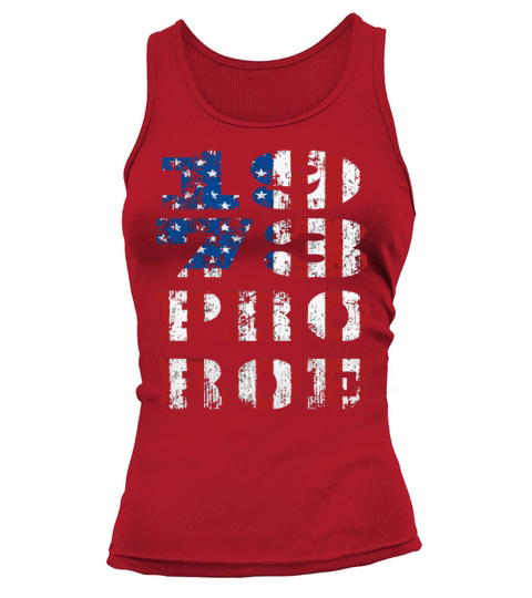 1973 Pro Roe USA Flag Vintage July 4th Pro Choice Tank top Woman