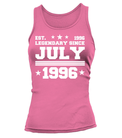 26th birthday July vintage 1996 gift idea Tank top Woman